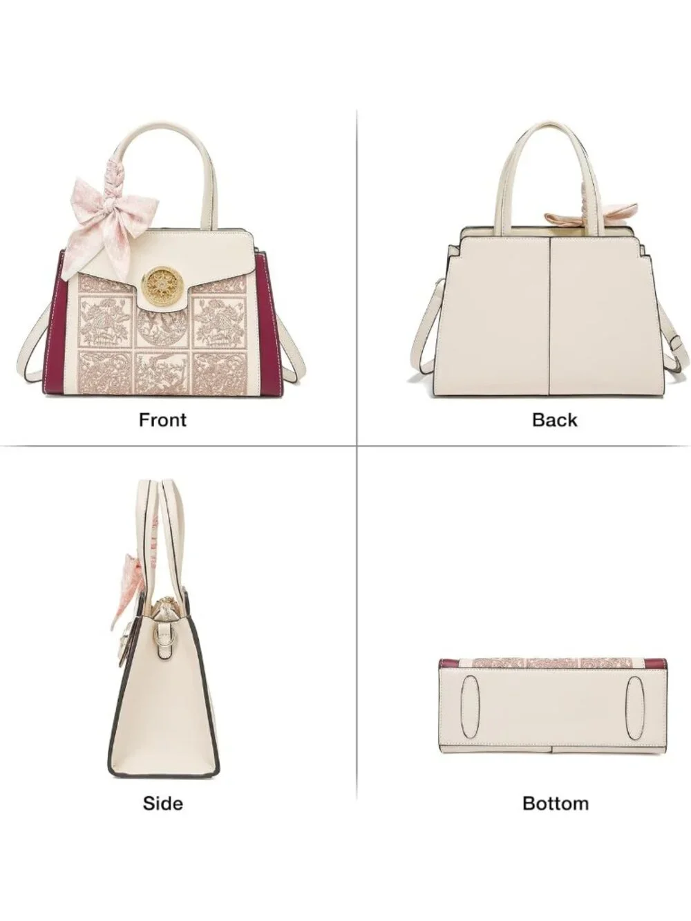 Stylish Designer Leather Satchel Handbags for Women - Chic Purses for Every